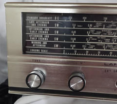 Vintage Lafayette Explor-Air Mark V Multi-Band Radio WORKING