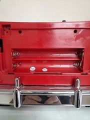 Vintage Randix Red 57 Chevy AM FM Portable Stereo Cassette Player Radio 1957