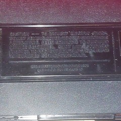 Vintage 1970s Montgomery Ward Airline 10 Band Portable Radio, GEN 1494A Works