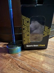 Electric Mini E-nail Purple Works Great Comes With Additional Accessories