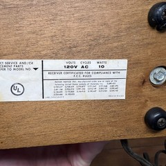 Vintage Motorola Solid State Radio Model TC24ES Tested and Working