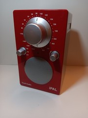 Tivoli Audio iPal, RED AM/FM Portable Radio