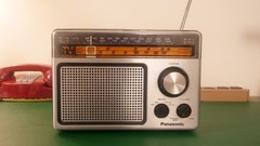 (1974) Vintage Panasonic Portable Radio RF-1104 RETRO VINTAGE STRANGER THINGS