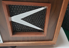 Vintage Commodore FM-AM Radio Model 744 Stereo-Matic-Sound 4 Speaker High Fideli