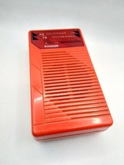 Vintage Radio Ranger Model RG-26 AM FM Made In China Red Radio Good Working Rare