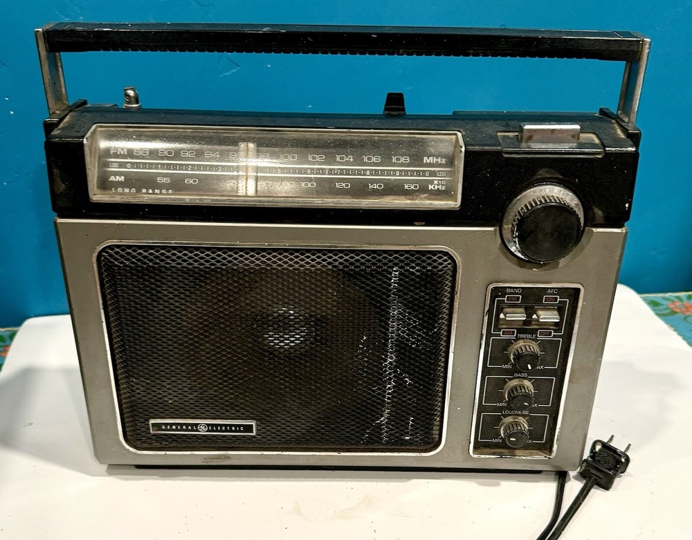 VTG GE SR1 Model 7-2880B General Electric Superadio Super Radio TESTED