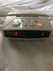 🔥 Vtg Soundesign Radio Shack Telephone AM FM Clock Radio 80s Retro NOSTALGIA