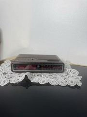 1980s Vintage GE Model 7-4612A Digital Alarm Clock Radio Working works