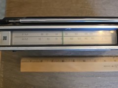 Vintage Panasonic AM/FM Radio RF-581 **PARTS OR REPAIR*** SEE ALL PICS AND DESCR