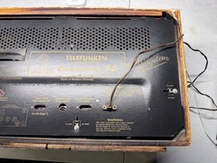 Telefunken Concerto 9U High Fidelity Made In West Germany, Vintage 1959