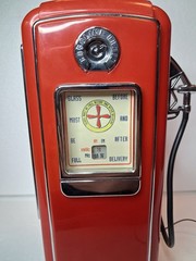 Vintage Light Up Marathon Gasoline Pump Radio AM/FM – Working