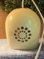 Vintage 1970&rsquo;s Timeband Desk Bedside Clock & Light (Read Description)