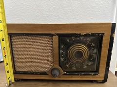 1946 Zenith Consolotone Radio Model 5D027Z Vintage