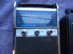 Lot of 2 Vintage PRECOR 810 5 Band AND GE Super Radio Long Range AM/FM 7-2887A