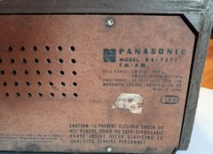 PANASONIC FM-AM Electric Radio (1970 s)