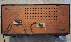 Vintage National Panasonic FM AM 2-Band Tube Radio – Model RE-744 – Tested Works