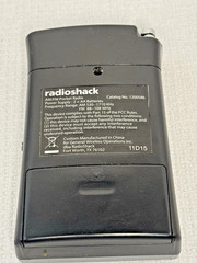 Vintage 2xAA Radio Shack AM FM Pocket Portable Radio 1200586 Tested Works