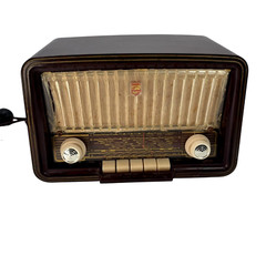 Phillips Philetta 283Z Radio Multi-band Bakelite BD 283U Nostalgia MCM VTG Rare