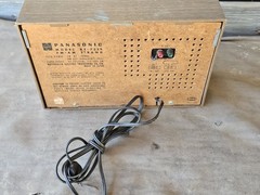 Panasonic RE-7329 AM/FM Vintage 2 Band Older Radio for parts READ AS IS