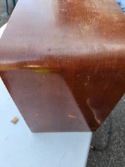 Norelco Tube Radio Made In Holland B5X98A For Parts