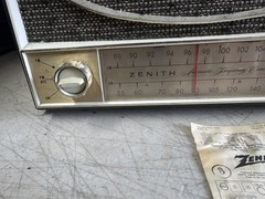 Zenith C725C Automatic Frequency Control AM/FM Radio/Phono-
