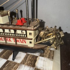 Mark Twain Riverboat AM Radio Disneyland Souvenir Working Japan Vintage Read*