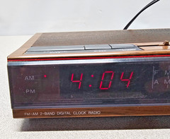Vintage Panasonic AM/FM Radio Alarm Clock RC-6060 Digital – Tested Works