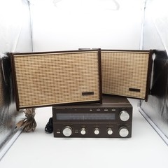 Vintage Grundig GERMANY HiFi-Mini-Receiver MR100 With LS2b External Speaker
