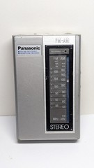 Vintage Panasonic Portable FM-AM Stereo Radio Headphone Receiver Model RF-444