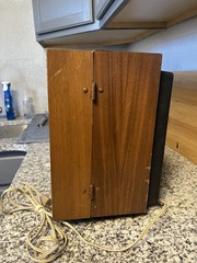 1963 MCM GE GENERAL ELECTRIC T-1000C STEREO AM FM TUBE RADIO TESTED WORKING