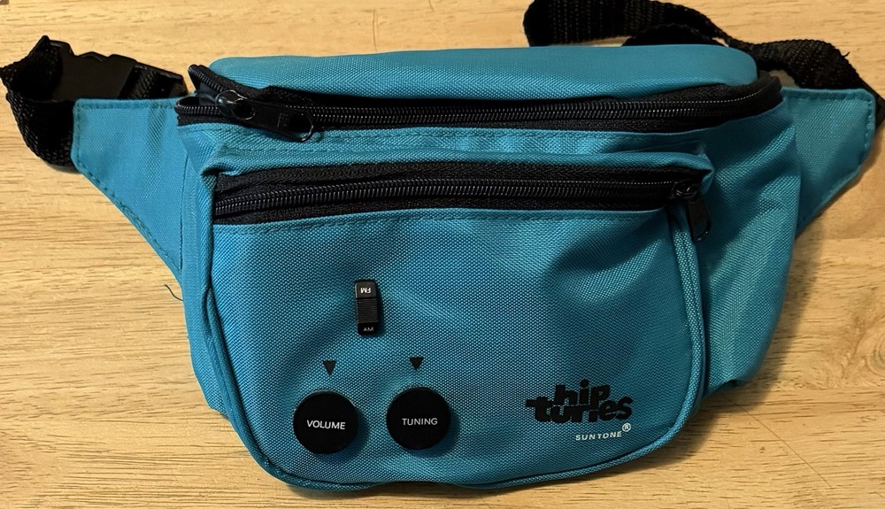 Vintage Retro SUNTONE Hip Turies Radio Phanny Fanny Pack