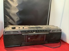 Vintage GE Boombox 3-5624A Stereo Radio Cassette Player AM/FM JBX3
