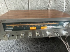 Philips 785 High Fidelity Receiver Vintage Works Made In USA