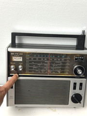 SONY 6BAND FM/AM/SW1-4 Receiver, Model TFM-1600, Tested/Works.