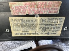 Vintage GE Radio T2259D Am/Fm Plastic Wood Grain Look – Sounds Great -Light Wear