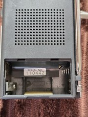 Vintage Sony ICF-210W FM/AM 2 Band Receiver Working Malaysia AA Included Radio