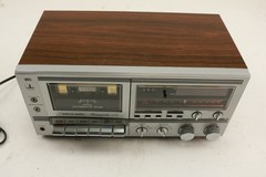 Vintage Chronosette-237 AM/FM Clock radio Cassette Player Model 12-1543