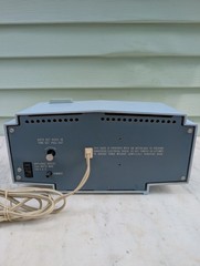 Motorola C19B8 Clock Radio Two Tone Blue Tube AM Mid Century Modern 1963