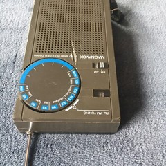 Magnavox Two Band FM-AM Tuning Receiver D1000 Vintage Portable Radio 100% Tested