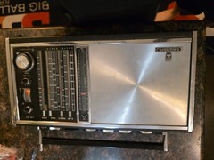 Vintage rare Grundig Satellite Amateur 210 AM/FM Shortwave Ham Portable Radio OG