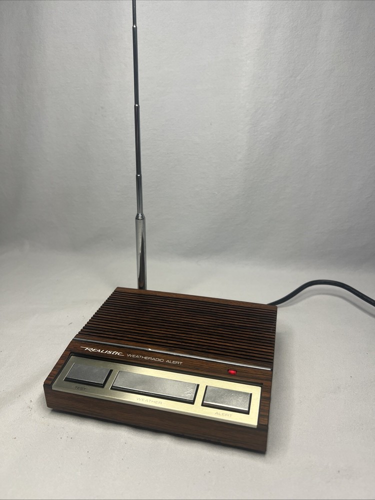 Realistic Weather Radio Alert Model 12-140 Tested Working National Weather H3