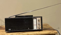 Vtg Sears AM FM Dual Power Radio Model No. 2035 – Working – Japan