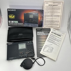 Sony ICF-SW7600G Worldband Radio Receiver FM SW MW LW Complete Box Tested
