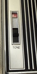 Toshiba FM-AM 2 Band Radio Receiver 10M-890F 1966?? Rare Vintage Tested Working