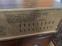 Vintage Soundesign Sound Design 5409 8 Track Player recorder AM Radio receiver
