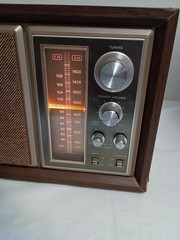 Vintage Sony ICF-9550W AM/FM Radio High Fidelity Sound Wood Case 1970&rsquo;s Tested