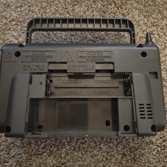 Tested Working – Vintage AM/FM GE 7-2662D Portable Radio AC/DC