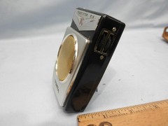 WORKING BLACK 1959 VISTA ROUND GRILLE 6 TRANSISTOR RADIO- RADIOORPHANAGE