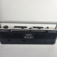 Vintage GE Mini AM FM FM Stereo Dual Cassette Recorder 3-6210 Excellent Box