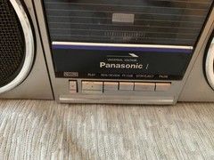 Vintage Panasonic Radio RX-5050 Cassette Boombox AM/FM Stereo Works No Cord Read